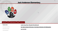 Desktop Screenshot of jackandersonelem.com